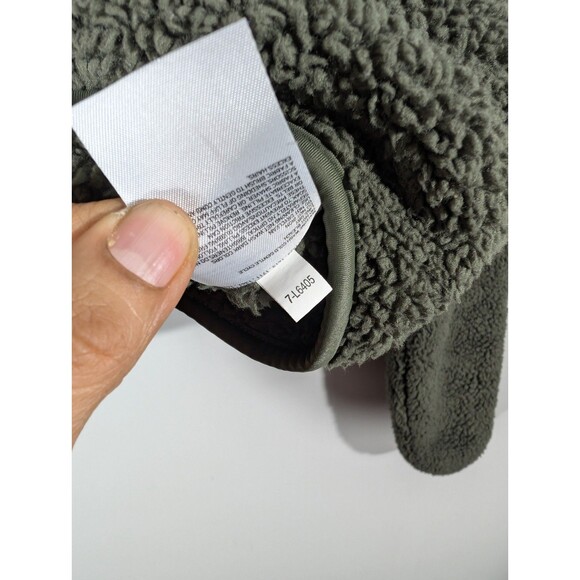 Uniqlo x Engineered Garments Mens Green Fleece Pullover Sz S Streetwear Gorpcore - Picture 5 of 8